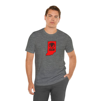 Indiana Storm Chasing Network Tee - Red