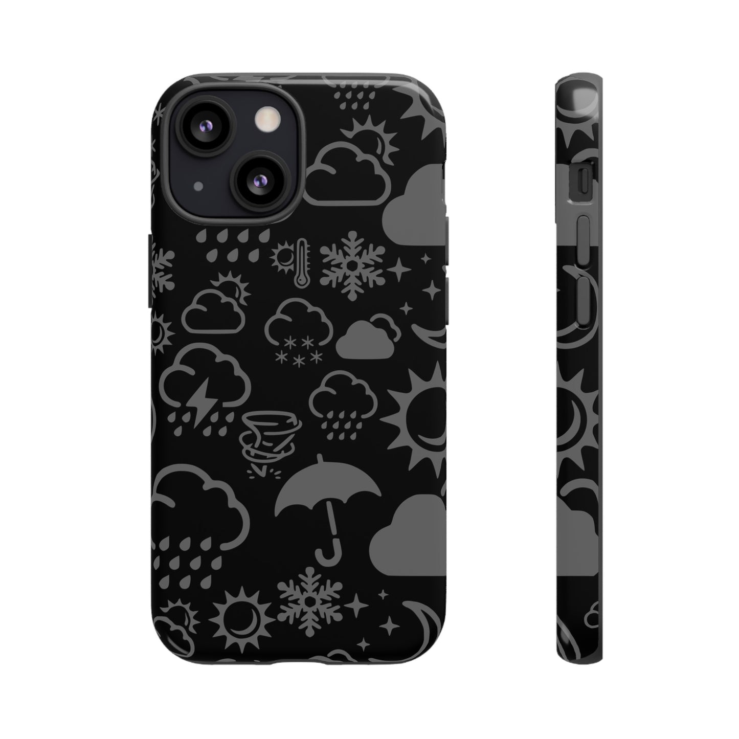 Wx Icon (noir/gris) coque de téléphone robuste