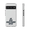 Eat, Sleep, Chase Storms, Repeat Tough Phone Case
