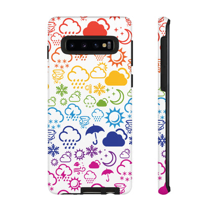 Funda rígida para teléfono Wx Icon (Rainbow)