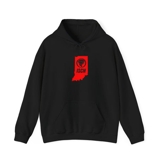 Indiana Storm Chasing Network Hoodie - Red