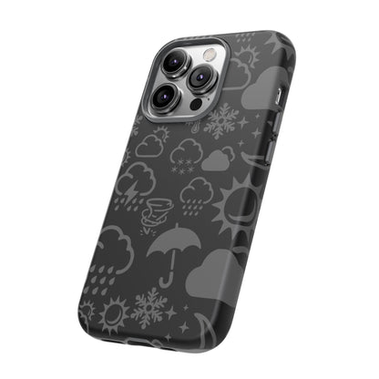 Wx Icon (noir/gris) coque de téléphone robuste