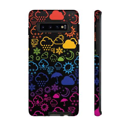 Wx Icon (noir/arc-en-ciel) coque de téléphone robuste