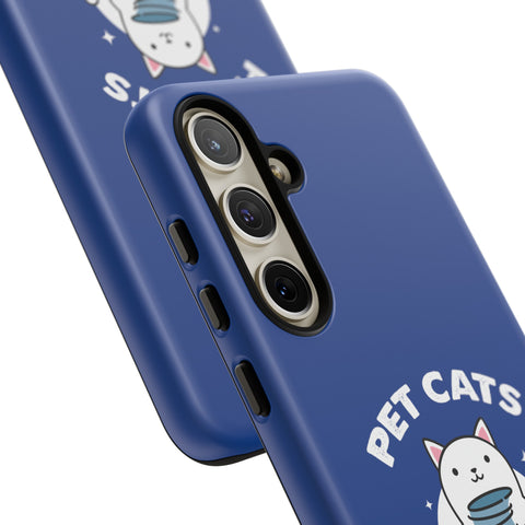 Pet Cats and Chase Storms Tough Phone Case