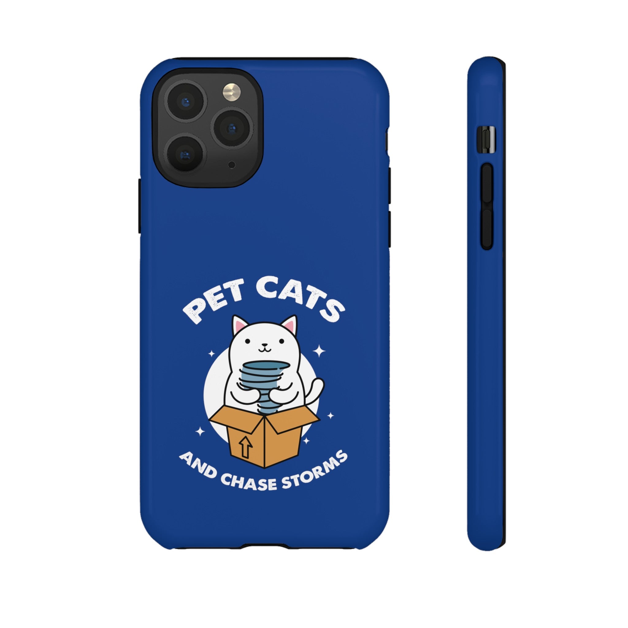 Pet Cats and Chase Storms Tough Phone Case 