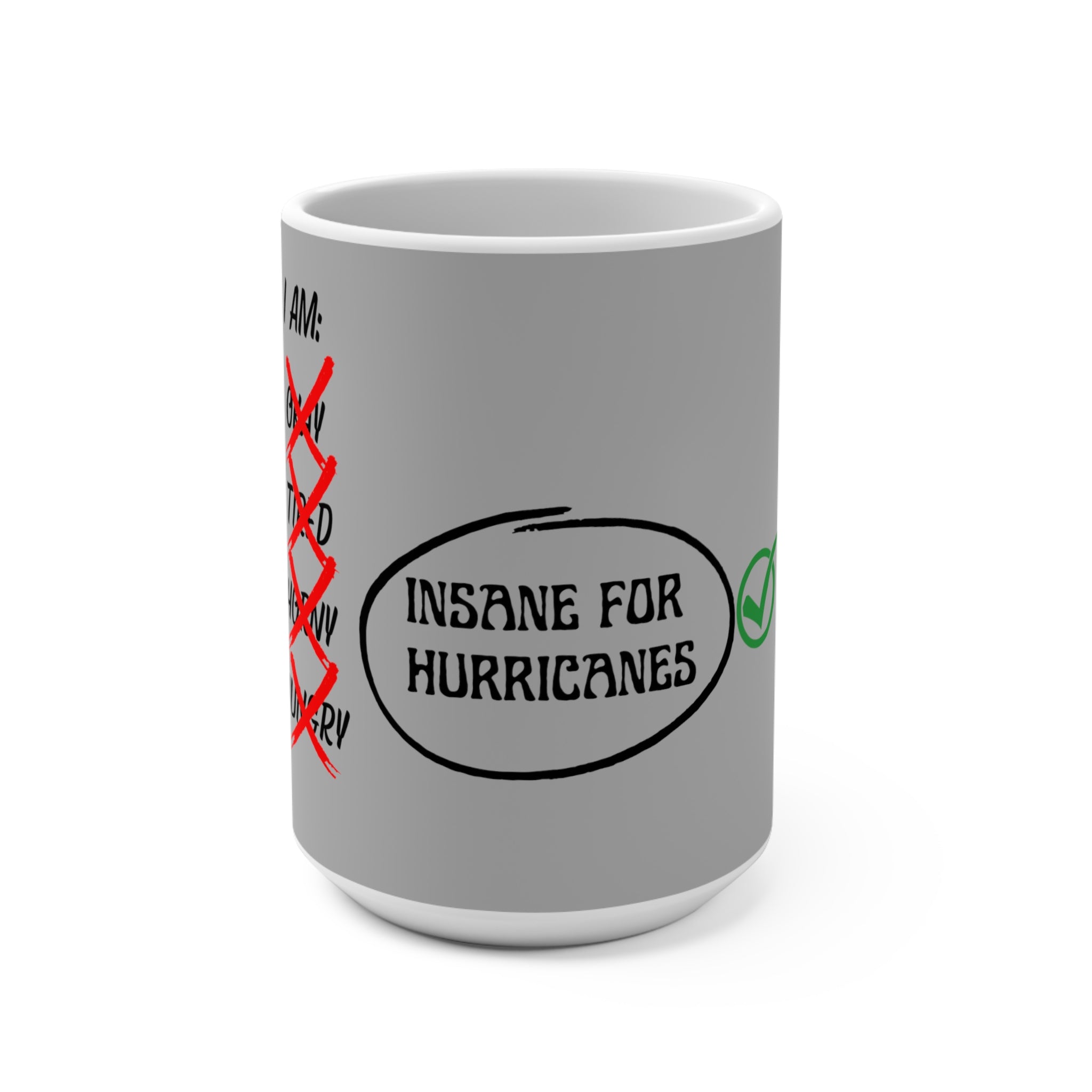 Insane For Hurricane Mug 15oz 
