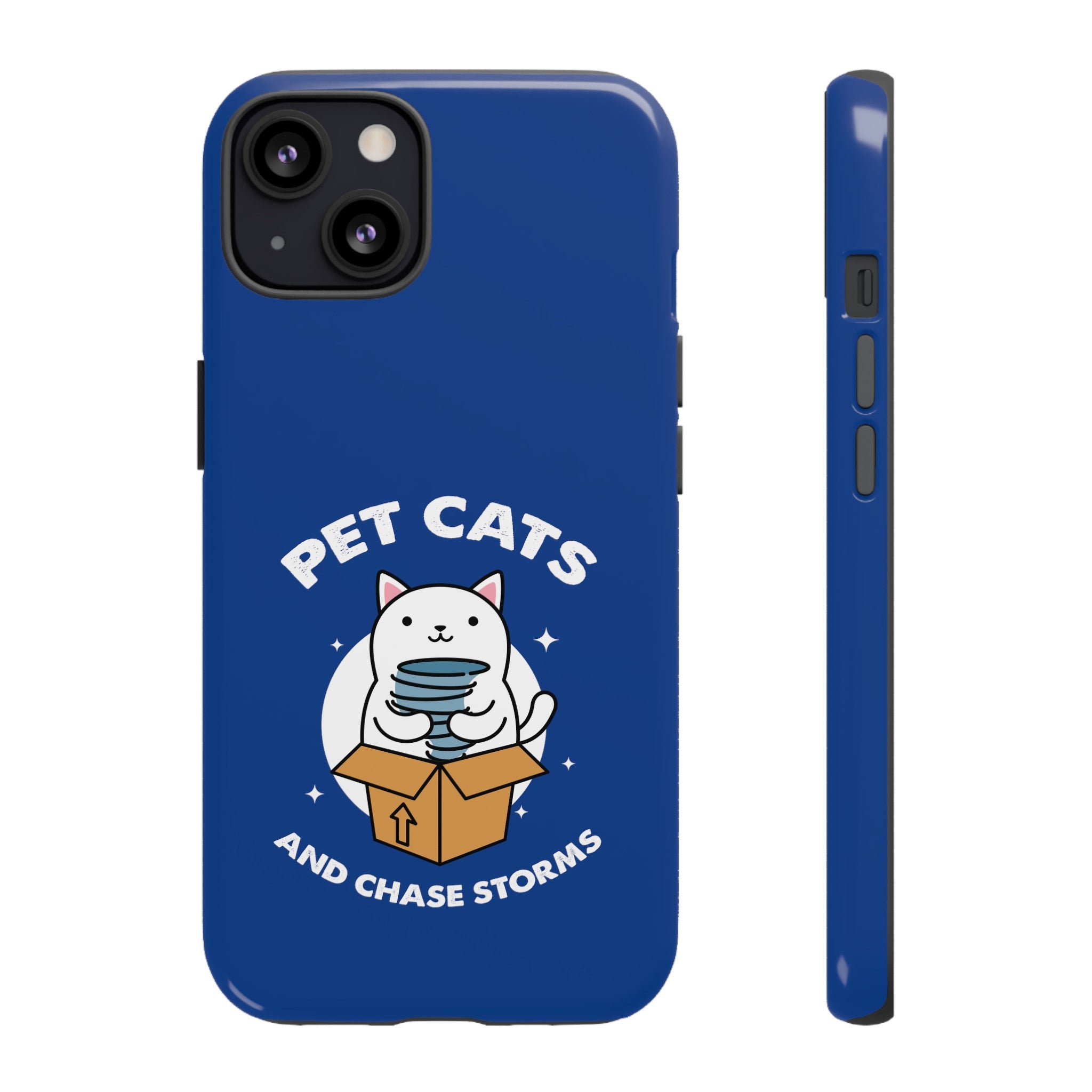 Pet Cats and Chase Storms Tough Phone Case 