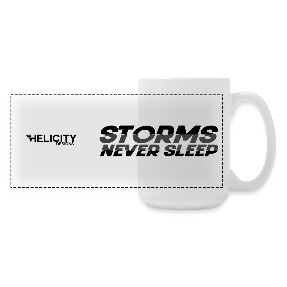 Storms Never Sleep 15 oz Mug 