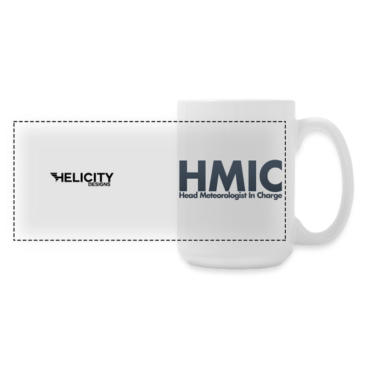 Head Met In Charge 15 oz Mug - white