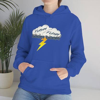 Sudadera con capucha Flashy Flashy Boom Boom 