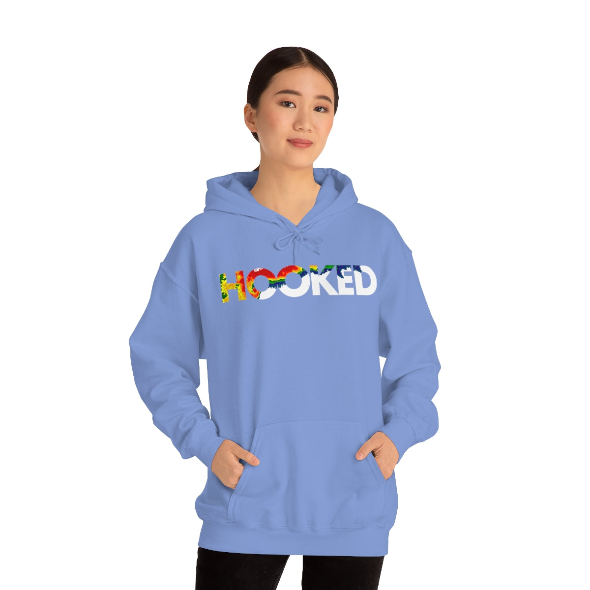 Sudadera con capucha enganchada  