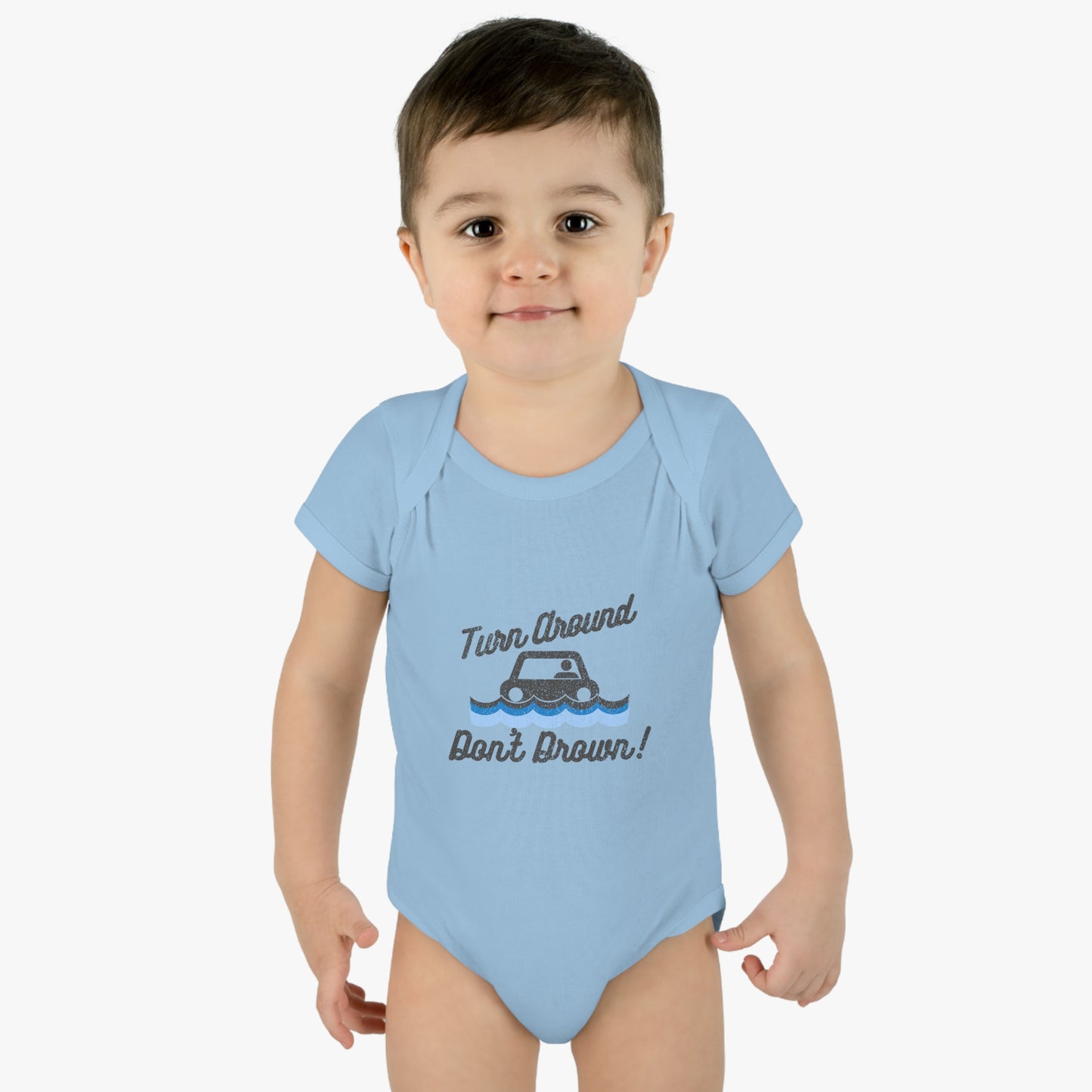 Turn Around, Don't Drown Infant Bodysuit