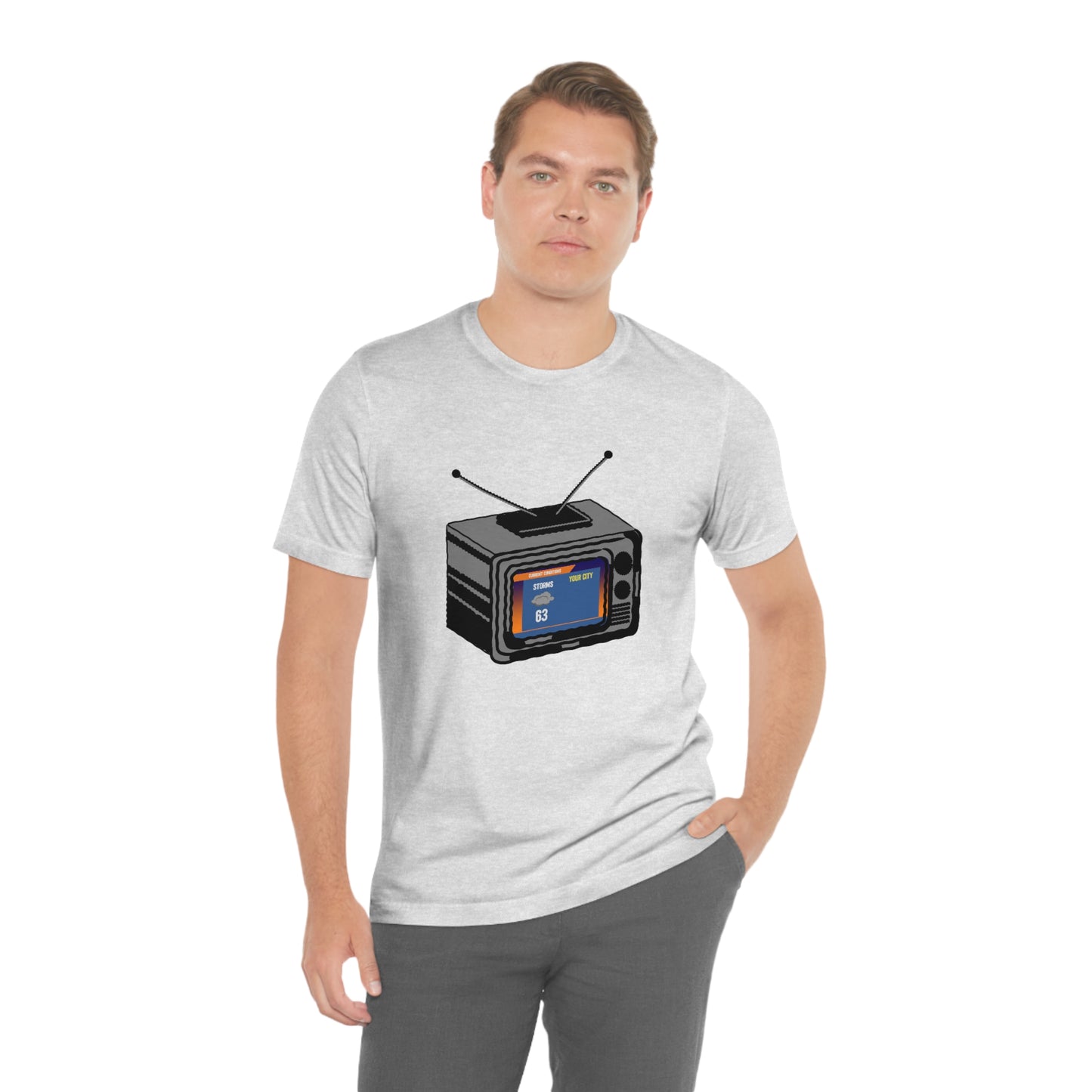 Retro TV Forecast Tee