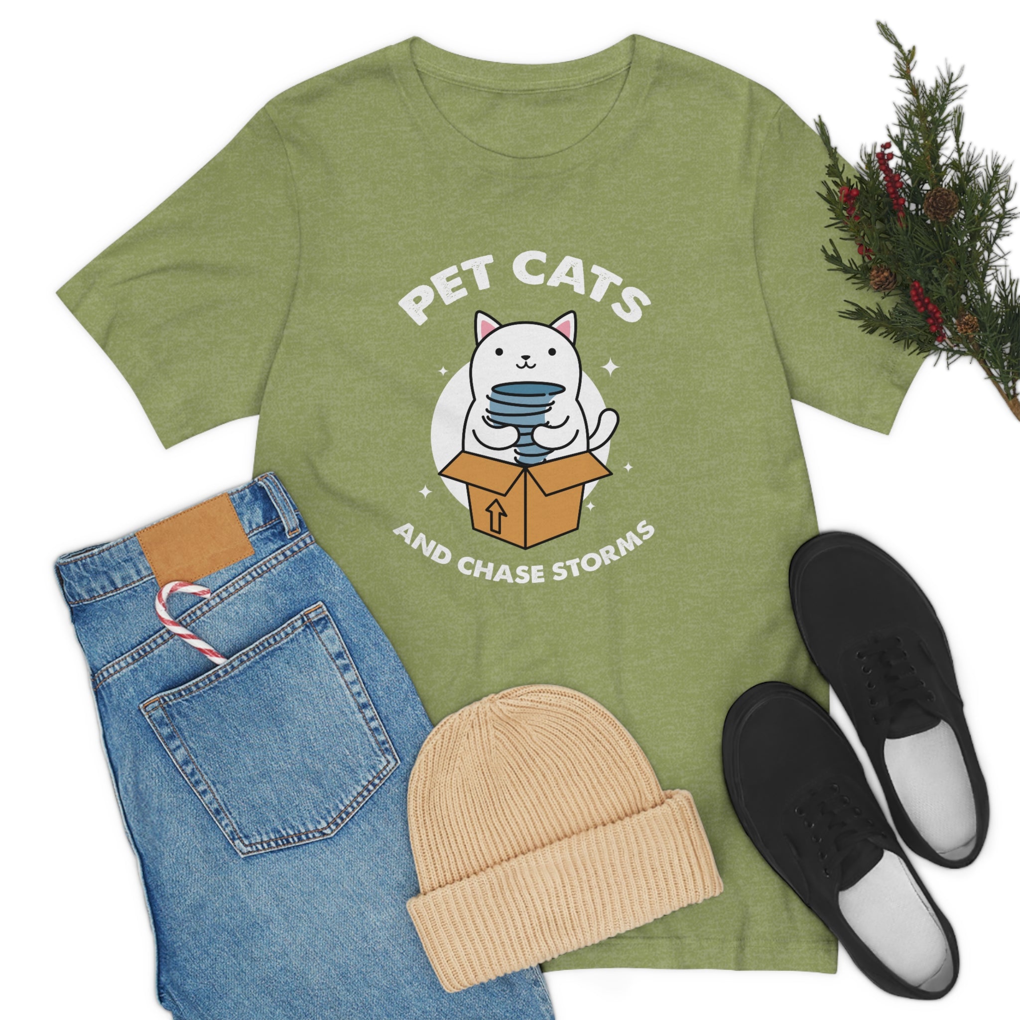 Pet Cats and Chase Storms Tee 