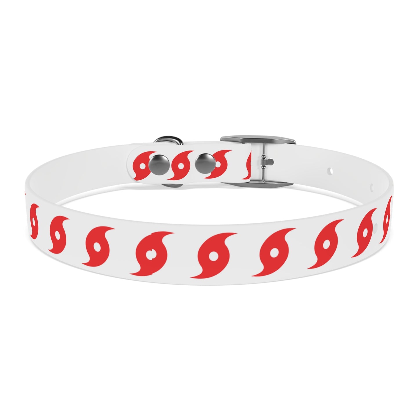 Hurricane Icon (Red) Dog Collar