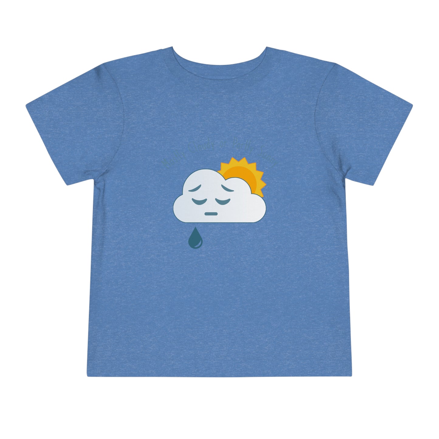 Mostly Cloudy Toddler Tee