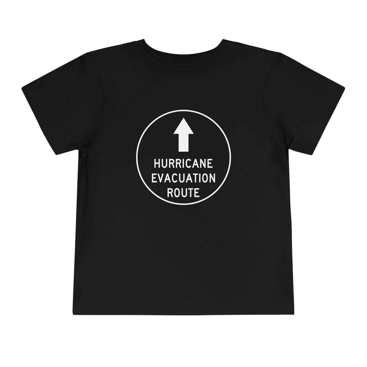 Hurricane Evacuation Route Toddler Tee