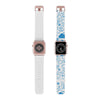 Wx Icon (White/Blue) Watch Band for Apple Watch