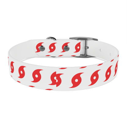 Hurricane Icon (Red) Dog Collar