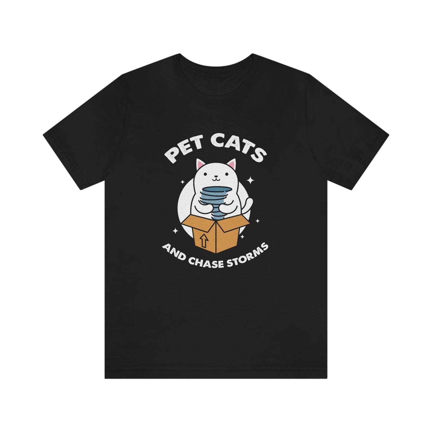 Pet Cats and Chase Storms Tee