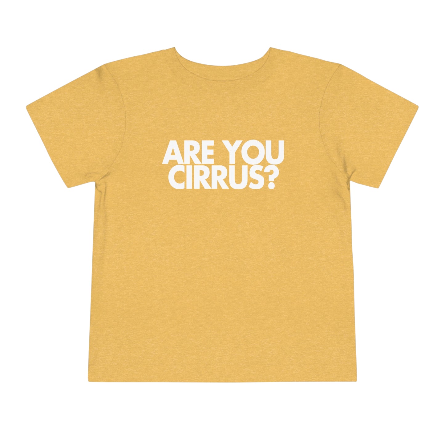 Are You Cirrus? Toddler Tee