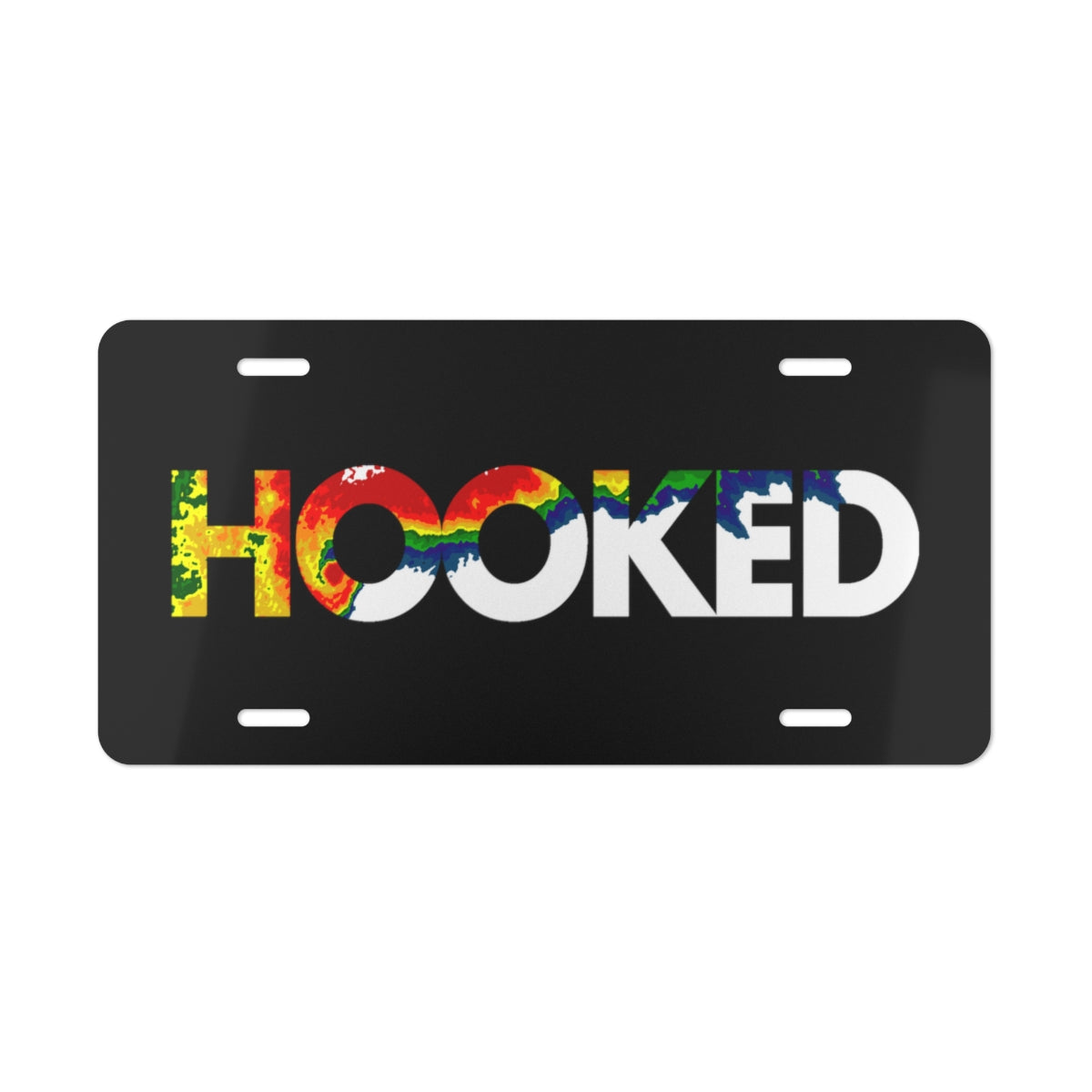 Hooked License Plate