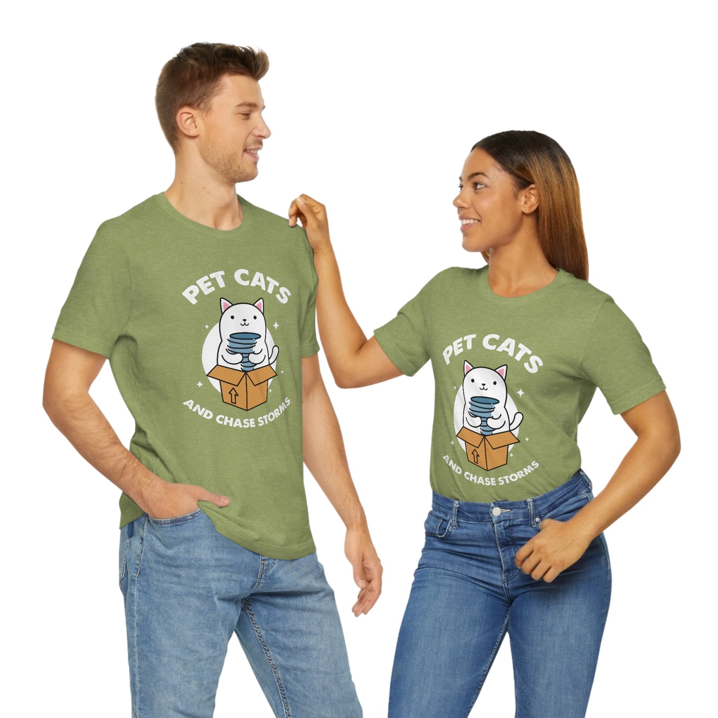 Pet Cats and Chase Storms Tee