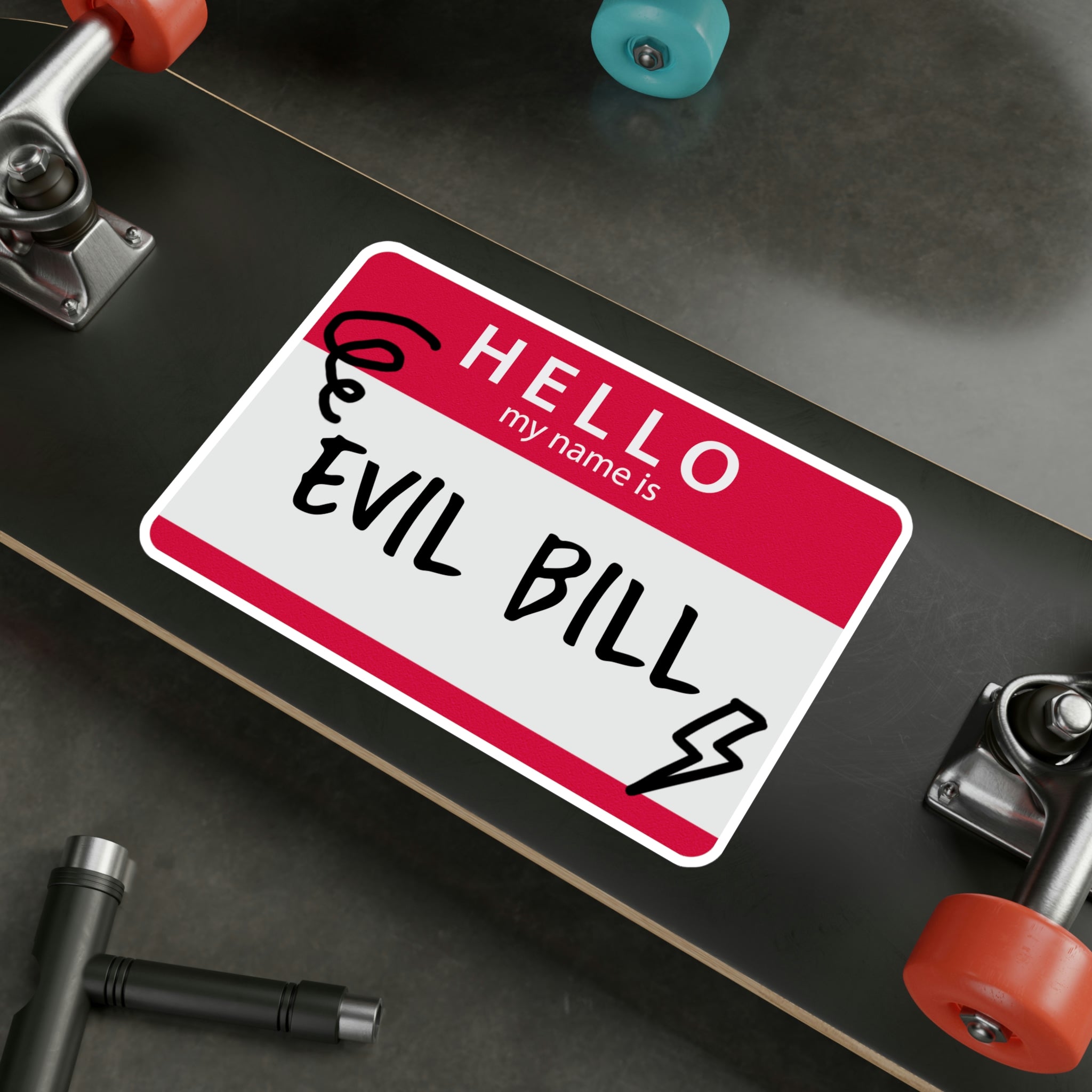 Evil Bill Vinyl Decal 