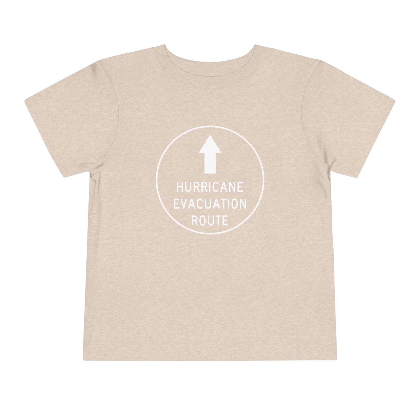 Hurricane Evacuation Route Toddler Tee