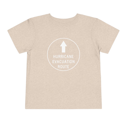 Hurricane Evacuation Route Toddler Tee