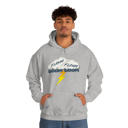 Sudadera con capucha Flashy Flashy Boom Boom 