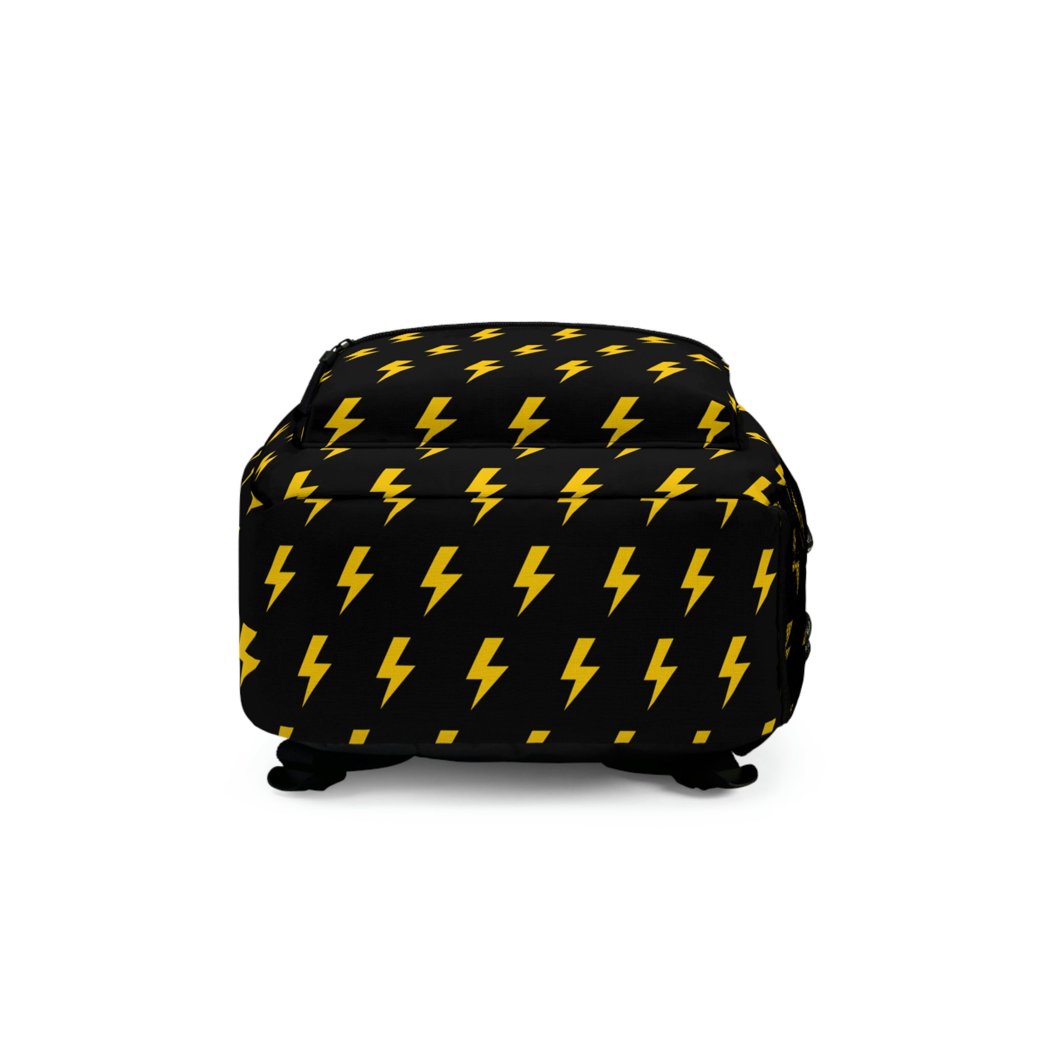 Lightning Icon (Black/Yellow) Backpack 