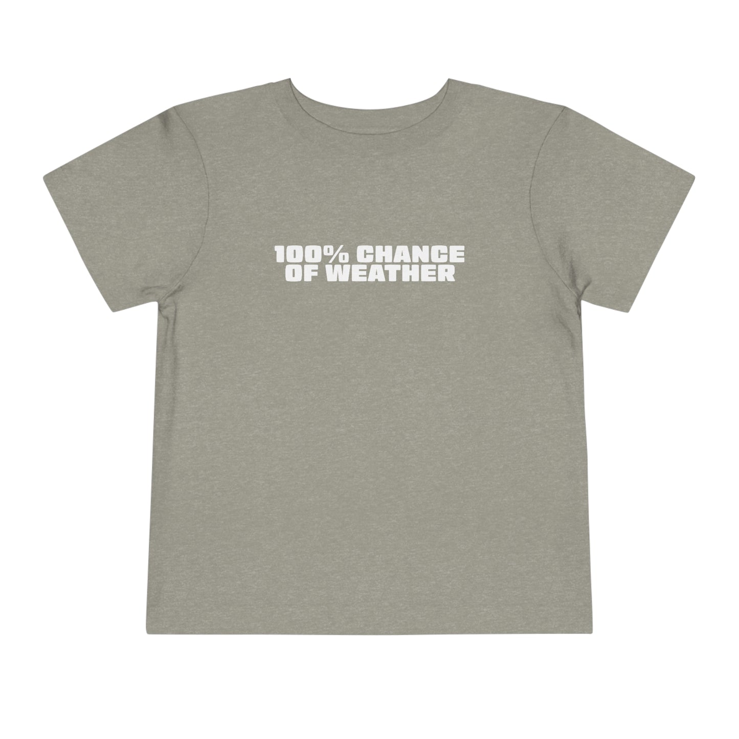 100% Chance of Weather Toddler Tee