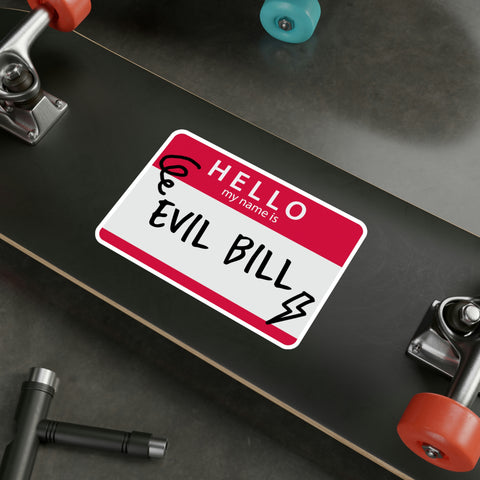 Evil Bill Vinyl Decal