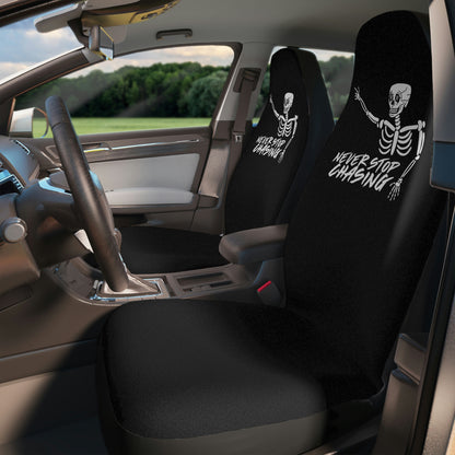 Never Stop Chasing Car Seat Covers