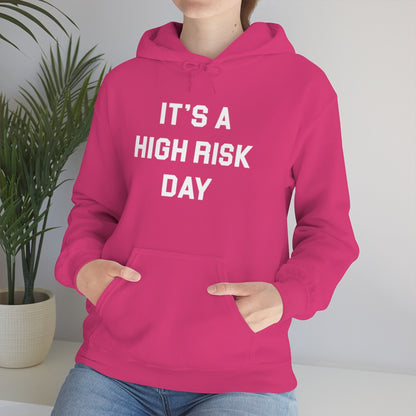 Sudadera con capucha de día de alto riesgo 