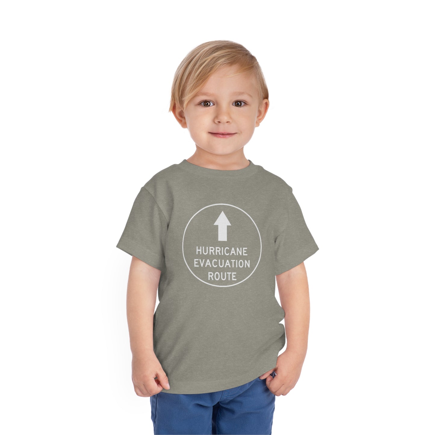 Hurricane Evacuation Route Toddler Tee