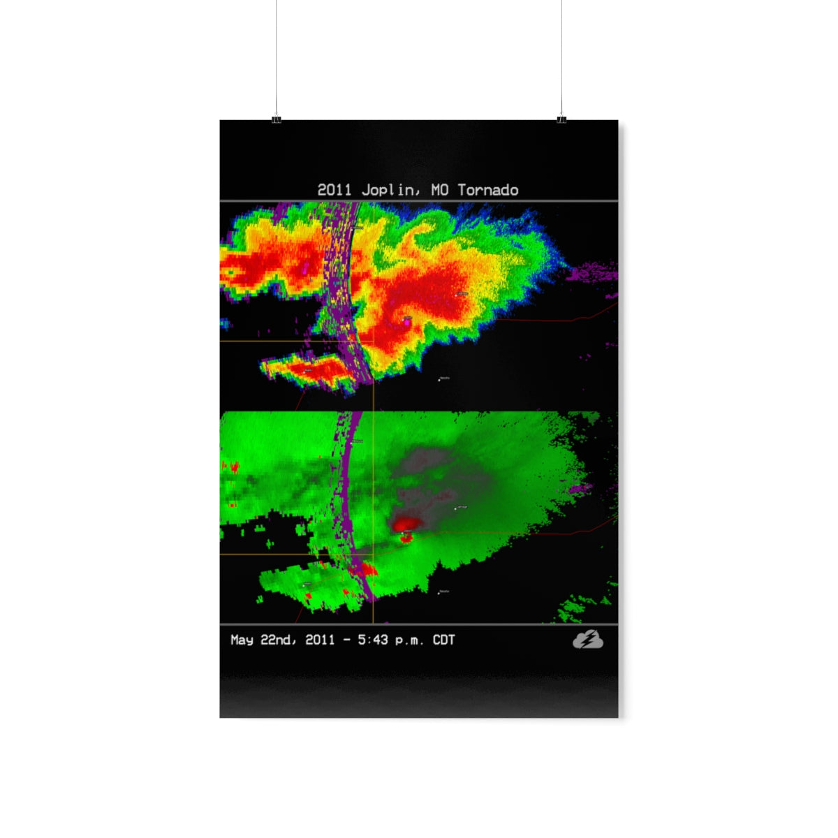 Joplin, MO 2011 Tornado Poster