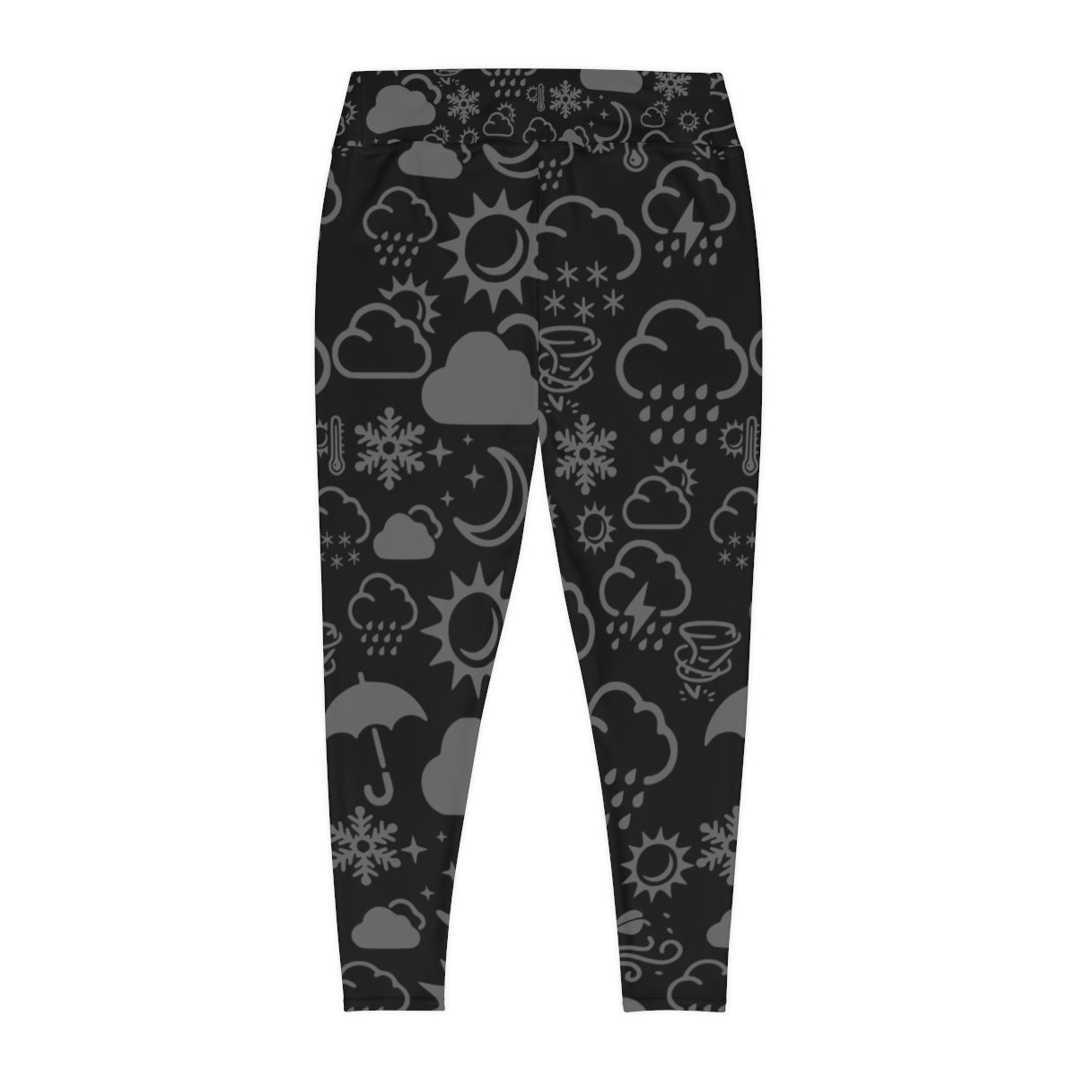 Leggings de talla grande Wx Icon (negro/gris) 