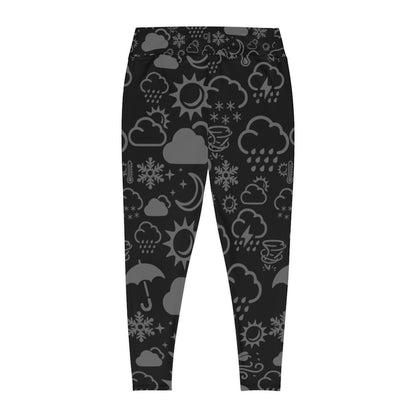 Leggings de talla grande Wx Icon (negro/gris) 