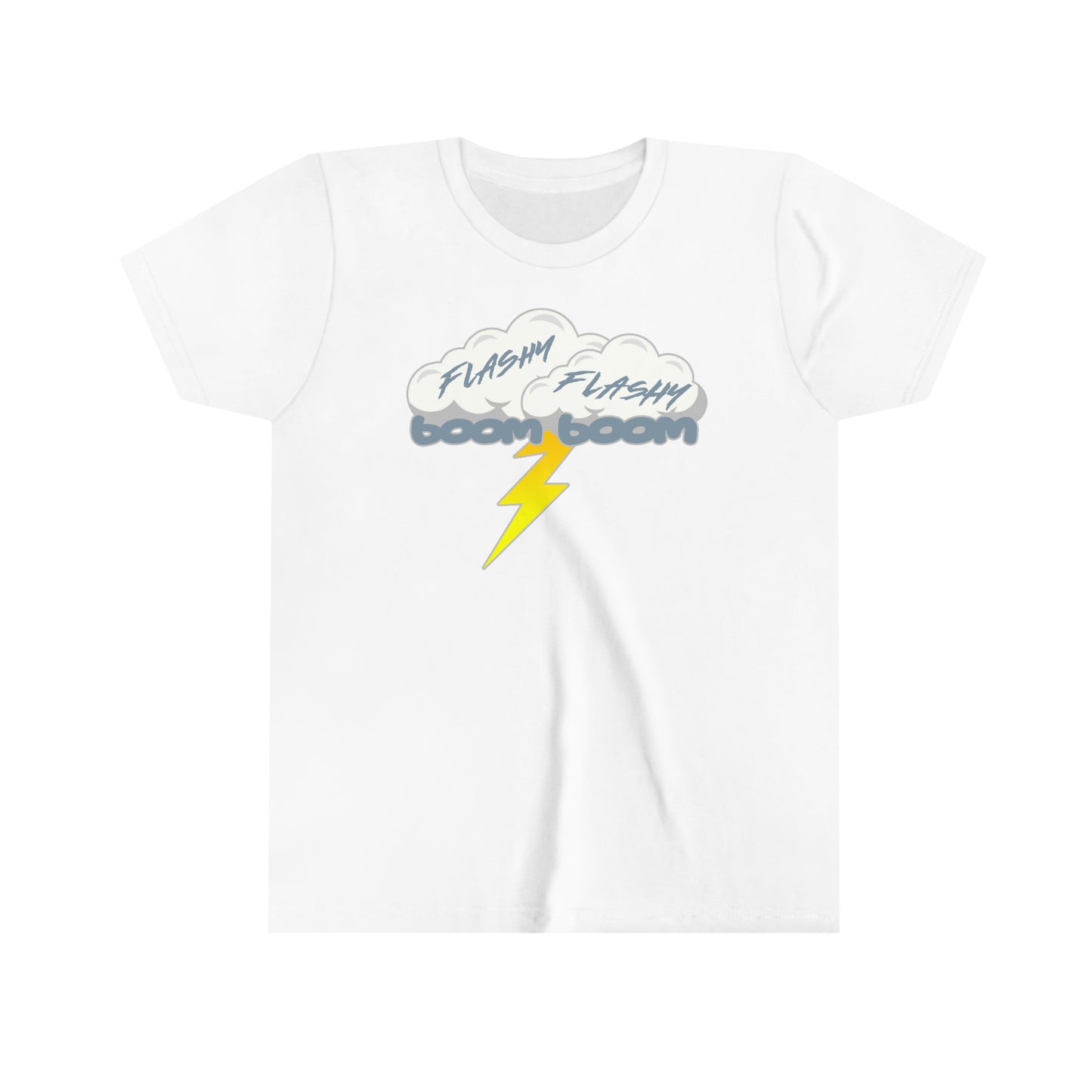 Flashy Flashy Boom Boom Kids Tee