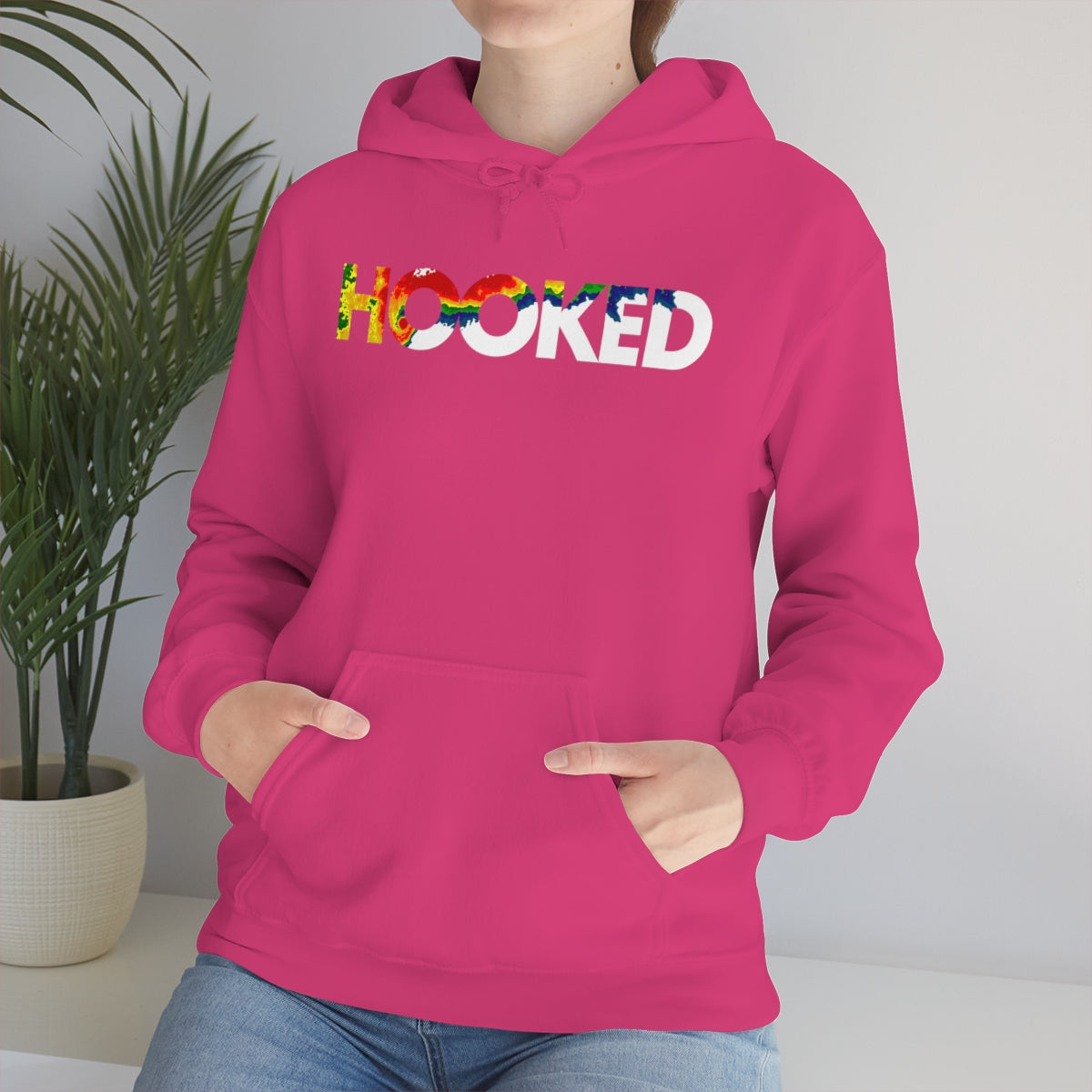 Sudadera con capucha enganchada  