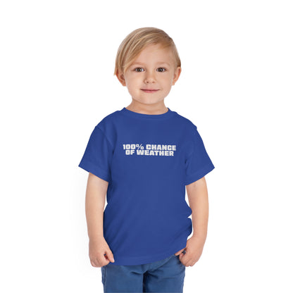 100% Chance of Weather Toddler Tee