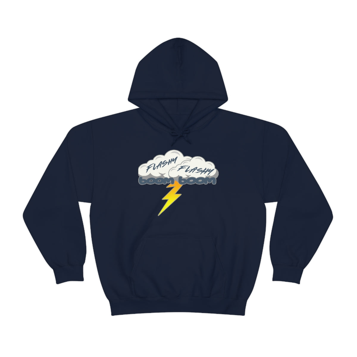 Sudadera con capucha Flashy Flashy Boom Boom 