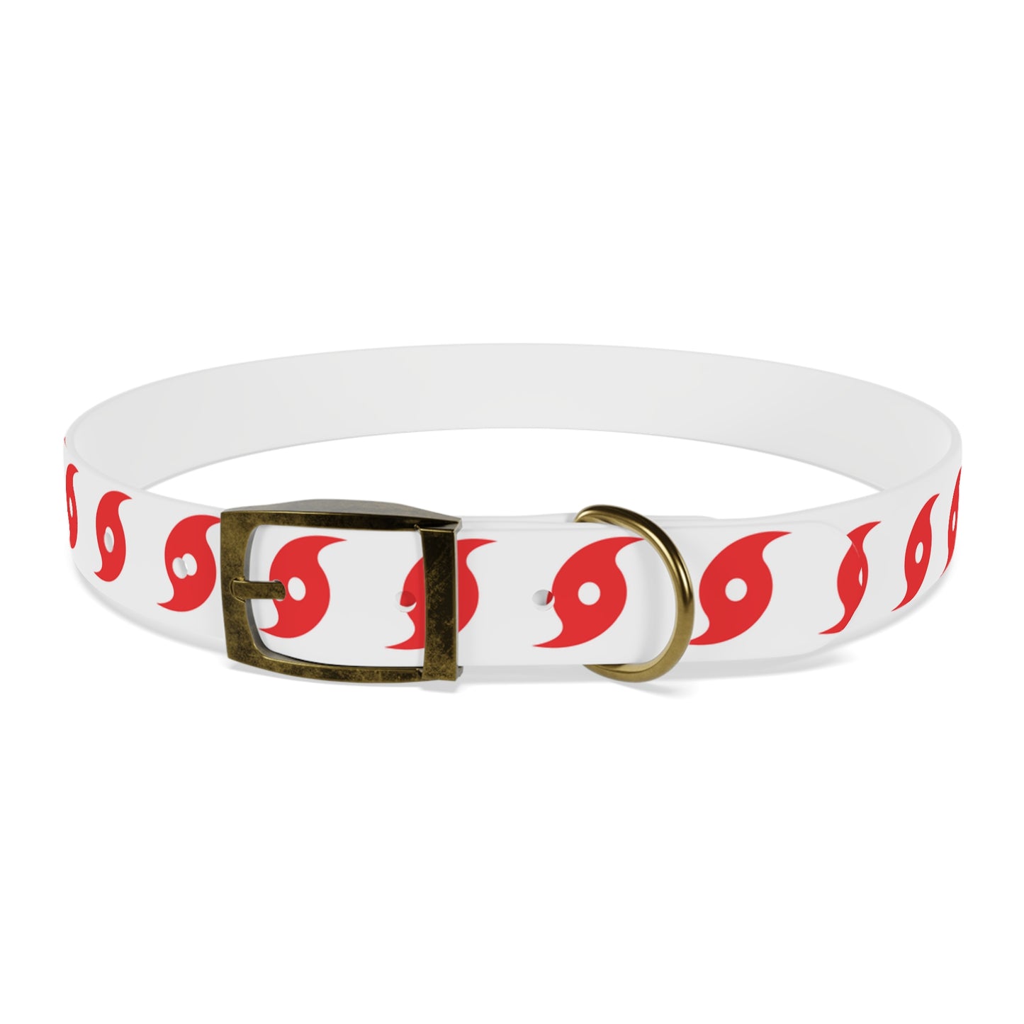 Hurricane Icon (Red) Dog Collar