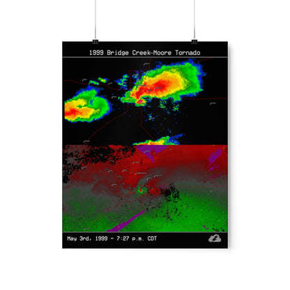 Moore, OK 1999 Tornado Poster