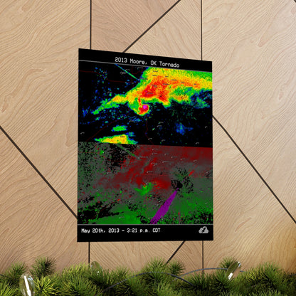 Moore, OK 2013 Tornado Poster