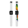 Radar Print (White) Watch Band for Apple Watch