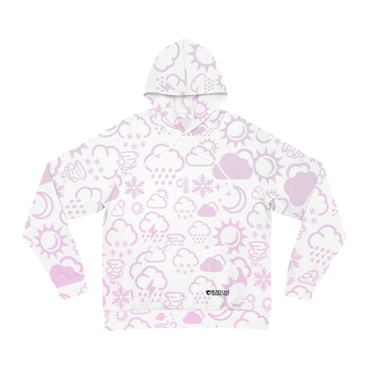 Wx Icon (White/Pink) Hoodie