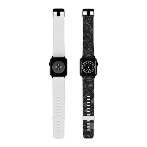 Wx Icon (Black/Grey) Watch Band for Apple Watch